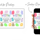 Easter Brunch & Egg Hunt Invitation - Editable Template