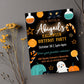 Halloween Birthday Party Invitation, October Bday Invite, Kids Halloween-Themed Costume Party, Digital Download, Editable Printable Template