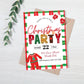 Christmas Party Invitation, Holiday Party Invitation, Kid Christmas Invite, DIY Editable Printable XMAS Invite, Cute Children's Christmas