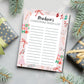 Kids Christmas Wishlist, DIY Editable Holiday Wish List Template, Personalized Printable Santa Wish list Activity, Children's Xmas Wishlist