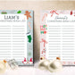 Kids Christmas Wishlist, DIY Editable Holiday Wish List Template, Personalized Printable Santa Wish list Activity, Children's Xmas Wishlist