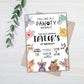 Animal Lover Birthday Party Invitation, Pawty Birthday Invite, Kids Animal Invite, Invitation for Kid Party,It's a Pawty Invite,Pawty Animal