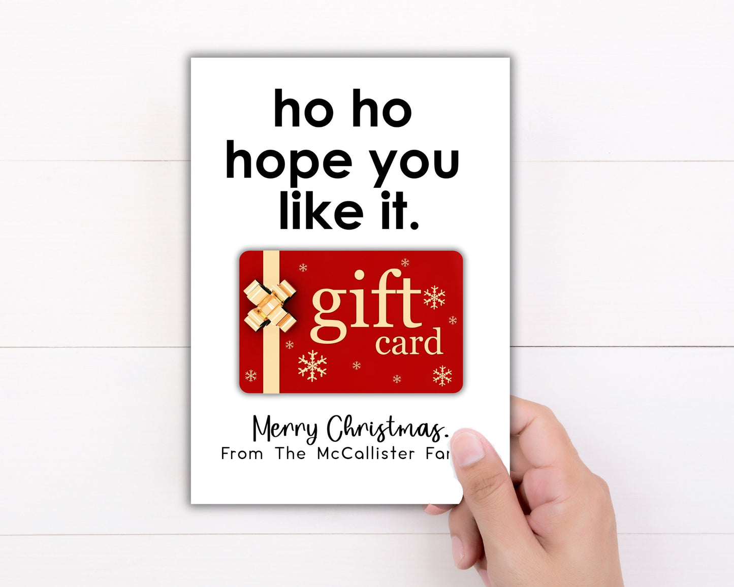 Christmas Gift Card Holder, Funny Holiday Gift Card Holder, Printable Editable Gift Card Holder, Sarcastic Gift Card Holder, Humorous Card