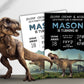 Dinosaur Birthday Invitation, Dino BDay Invite for kids, TRex Invitation, Boy Birthday Invite, Tyrannosaurus Rex Birthday, Editable Template