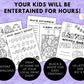 Easter Bundle for Kids, Easter Activity Pack, 20 Easter Holiday Printable Activities, Kids Party Activities, Classroom Easter Games for Kids