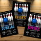 Bowling Night Invitation | Editable Bowling Event Invitation | Bowling Party Invite | Editable Template | Bowling Birthday Invite Adult/Kids