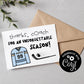 Editable Hockey Coach Thank You Card - Color Your Own