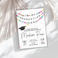 In My Graduation Era Friendship Bracelet Invitation, Grad Party Invitation, Graduating Class Digital Download, Printable Editable Template