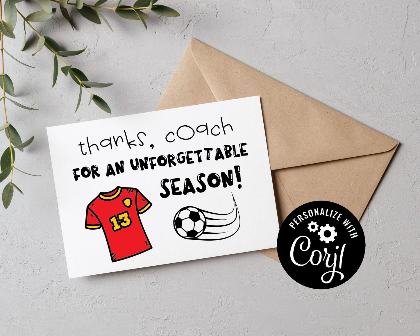 Color Your Own Editable Baseball Coach Thank You Card,End of Season,Baseball Team Greeting Card,Thanks Coach Great Season Printable Template