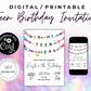 In My Teen Era Friendship Bracelet Birthday Invitation, Girl Teenager Invitation, Birthday Era Digital Download, Printable Editable Template