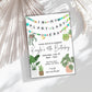 In My Plant Lady Era Friendship Bracelet Invitation, Girl Women Birthday Invitation, Bday Era Digital Download, Printable Editable Template