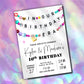 In Our Birthday Era Friendship Bracelet Invitation, Double Birthday Invitation, Birthday Era Digital Download, Printable Editable Template