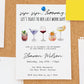 Retirement Party Invitation | Editable Retirement Celebration Event Invite | Sip Sip Hooray Last Work Day | DIY Printable Editable Template