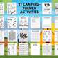 Ultimate Camping Bundle for Kids, Activity Pack, Camping Printables, Family Travel, Kid Games, Travel Games, Camp Activities, Kid Activities