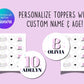 In My Birthday Era Cupcake Toppers, Friendship Bracelet Girl Birthday Decor, Cup Cake Toppers, Digital Download, Printable Editable Template