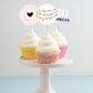 In My Birthday Era Cupcake Toppers, Friendship Bracelet Girl Birthday Decor, Cup Cake Toppers, Digital Download, Printable Editable Template