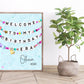 Welcome to My Birthday Era Sign, Friendship Bracelet Poster Template, Matching Party Decor Board, Digital Download, Editable Printable