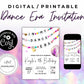 In My Dance Era Friendship Bracelet Invitation, Girl Birthday Invite, Ballet Dance Lover Event Digital Download, Printable Editable Template