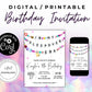 In My Sleepover Era Friendship Bracelet Invitation, Girl Birthday Invite, Slumber Party Digital Download, Printable Editable Template