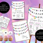 In My Birthday Era Friendship Bracelet Invitation - Editable Template