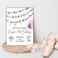 In My Dance Era Friendship Bracelet Invitation, Girl Birthday Invite, Ballet Dance Lover Event Digital Download, Printable Editable Template