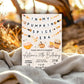 In My Pumpkin Spice Era Friendship Bracelet Invitation, Autumn Vibes, Halloween Pumpkin Party Digital Download, Printable Editable Template