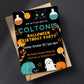 Halloween Birthday Party Invitation, Halloween Bday Invite, Printable October Birthday Invite, Instant Digital Download, Editable Template