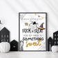 Halloween Candy Sign, Trick or Treat Help Yourself Poster Template, Halloween Night Not Home Sign Board, Digital Download, Printable Sign