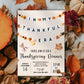 In My Thankful Era Friendship Bracelet Invitation, Thanksgiving Dinner Invite, Autumn Party, Digital Download, Printable Editable Template