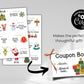 Editable Christmas Coupon Book for Kids, Child Stocking Stuffer, Printable Christmas Coupons Gift from Parent or Grandparent, DIY Template