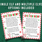 Editable Elf Goodbye Letter, December Elf Departure Card, Santa's Christmas Elf Activity, Elf Bye For Now Letter to Kids, Printable Template