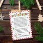 Editable Elf Goodbye Letter, December Elf Departure Card, Santa's Christmas Elf Activity, Elf Bye For Now Letter to Kids, Printable Template