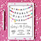 In My Double Digits Era Friendship Bracelet Invitation, 10th Girl Birthday Invite, Birthday Era Digital Download,Printable Editable Template