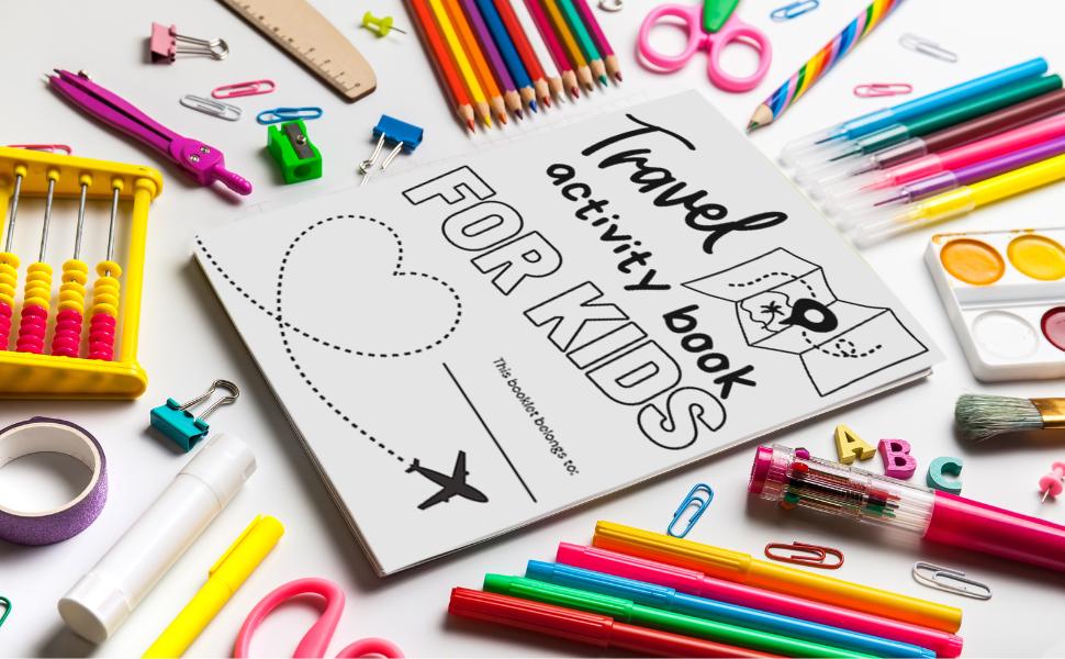 Ultimate Travel Bundle for Kids, Activity Pack, Travel Printables, Family Travel, Kid Games, Travel Games, Travel Activities, Kid Activities